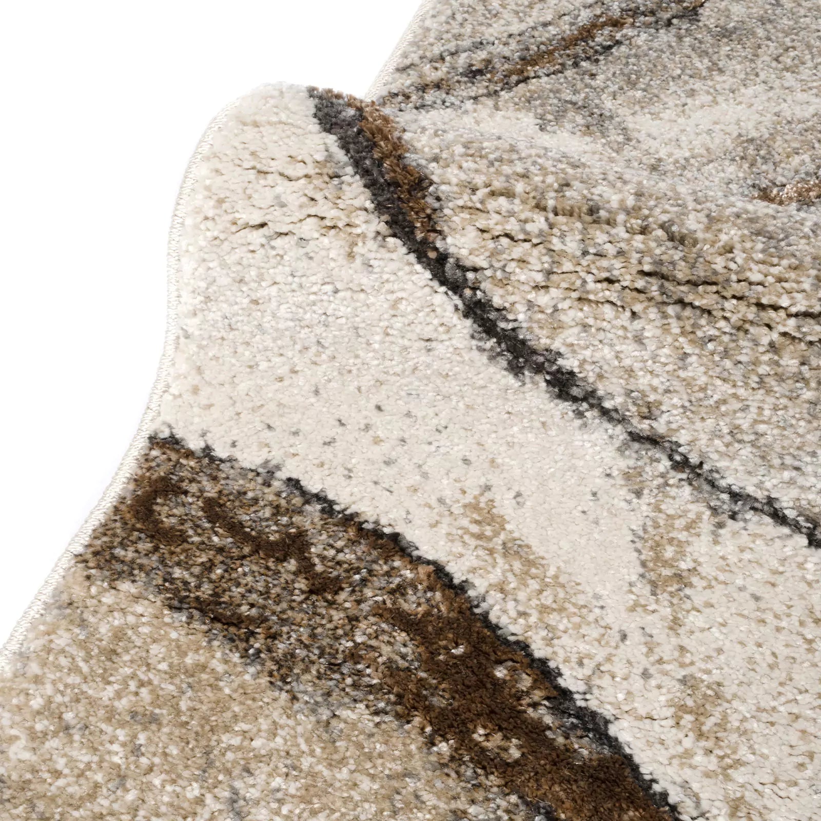 Tapete Decorativo Beige Circular