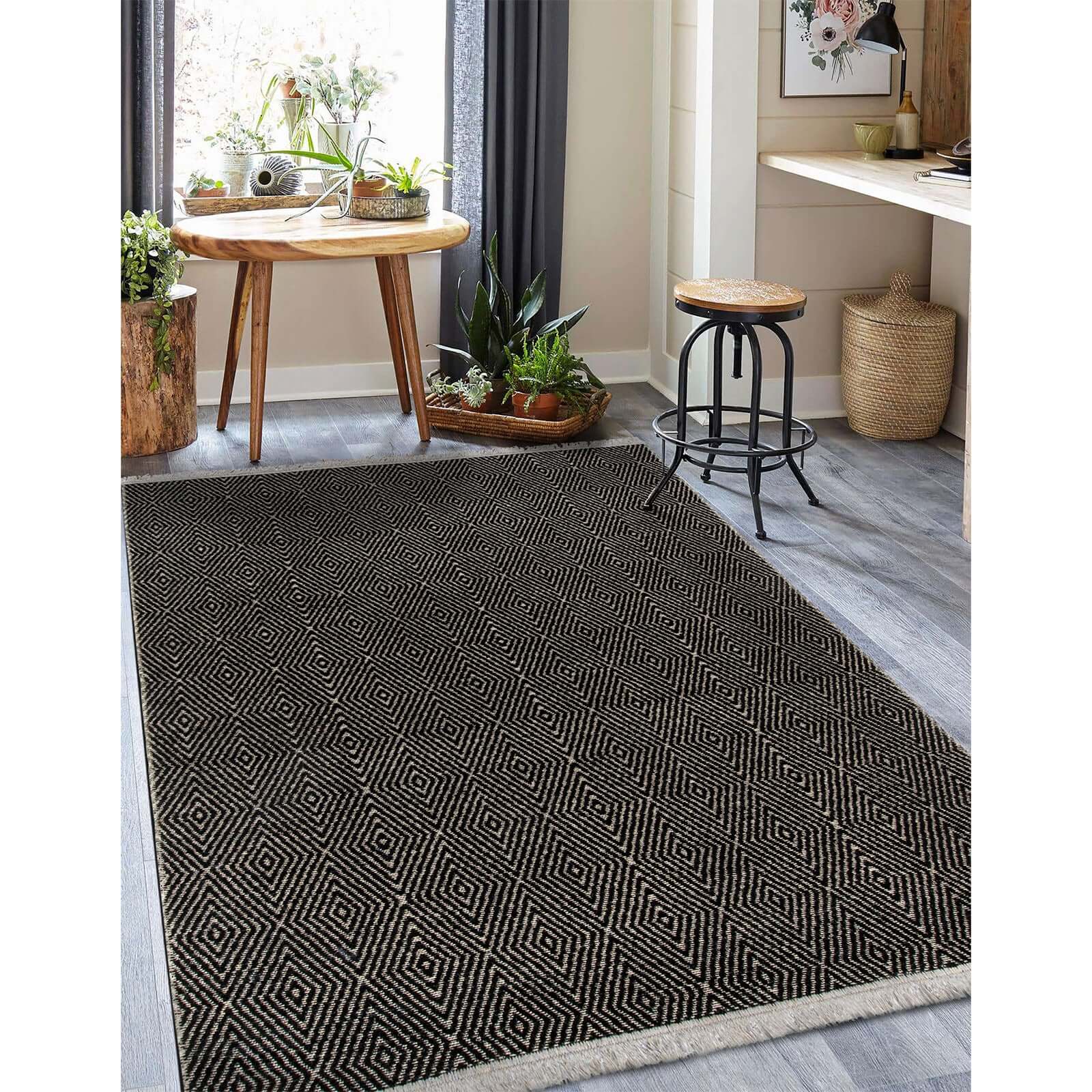 Tapete Decorativo Rombos