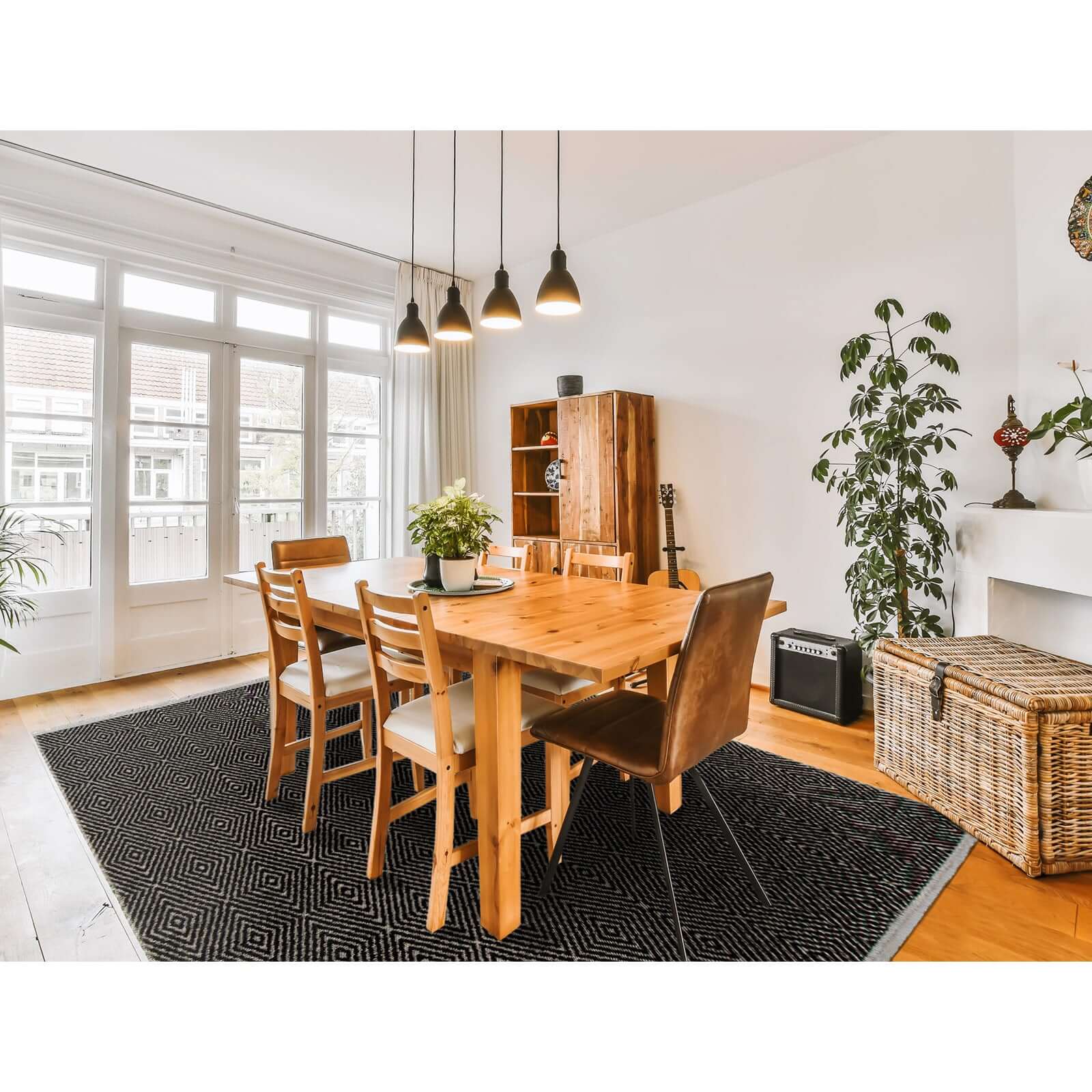 Tapete Decorativo Rombos