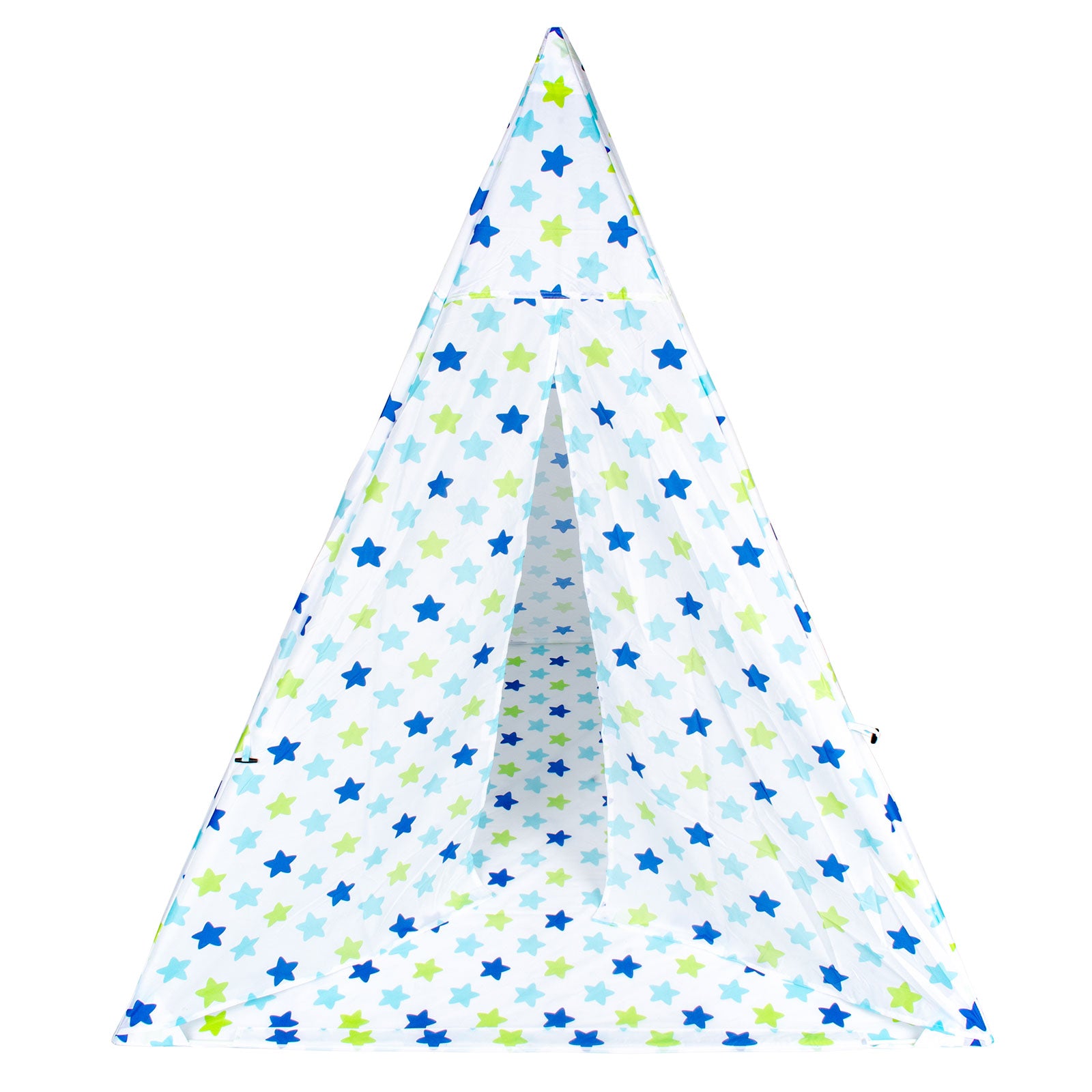 Tipi Tienda Recreativa Infantil, Verde con Blanco