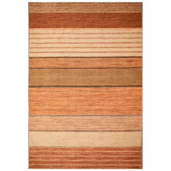 tapete-rectangular-color-naranja-kilim