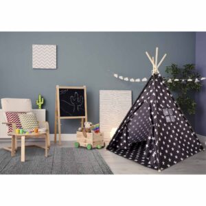 Tipi-Tienda-Recreativa-Infantil-Negro-y-Blanco