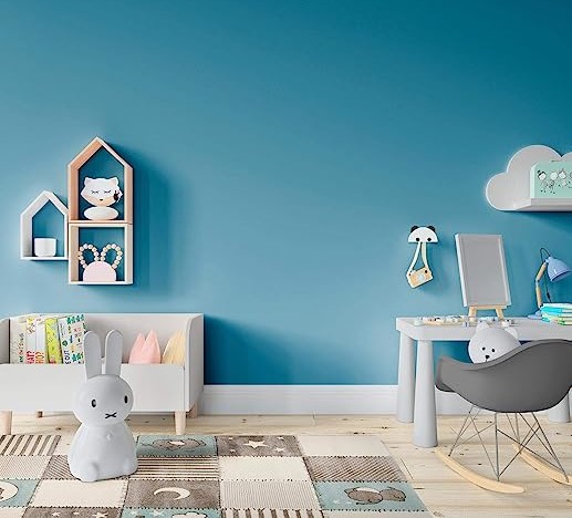 qué alfombra es la adecuada para decorar una habitación infantil?